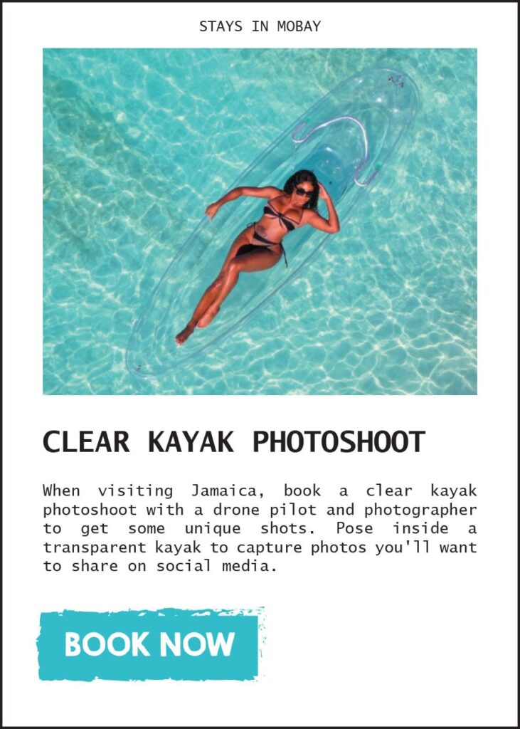 Clear Kayak Photoshoot – Jamaica