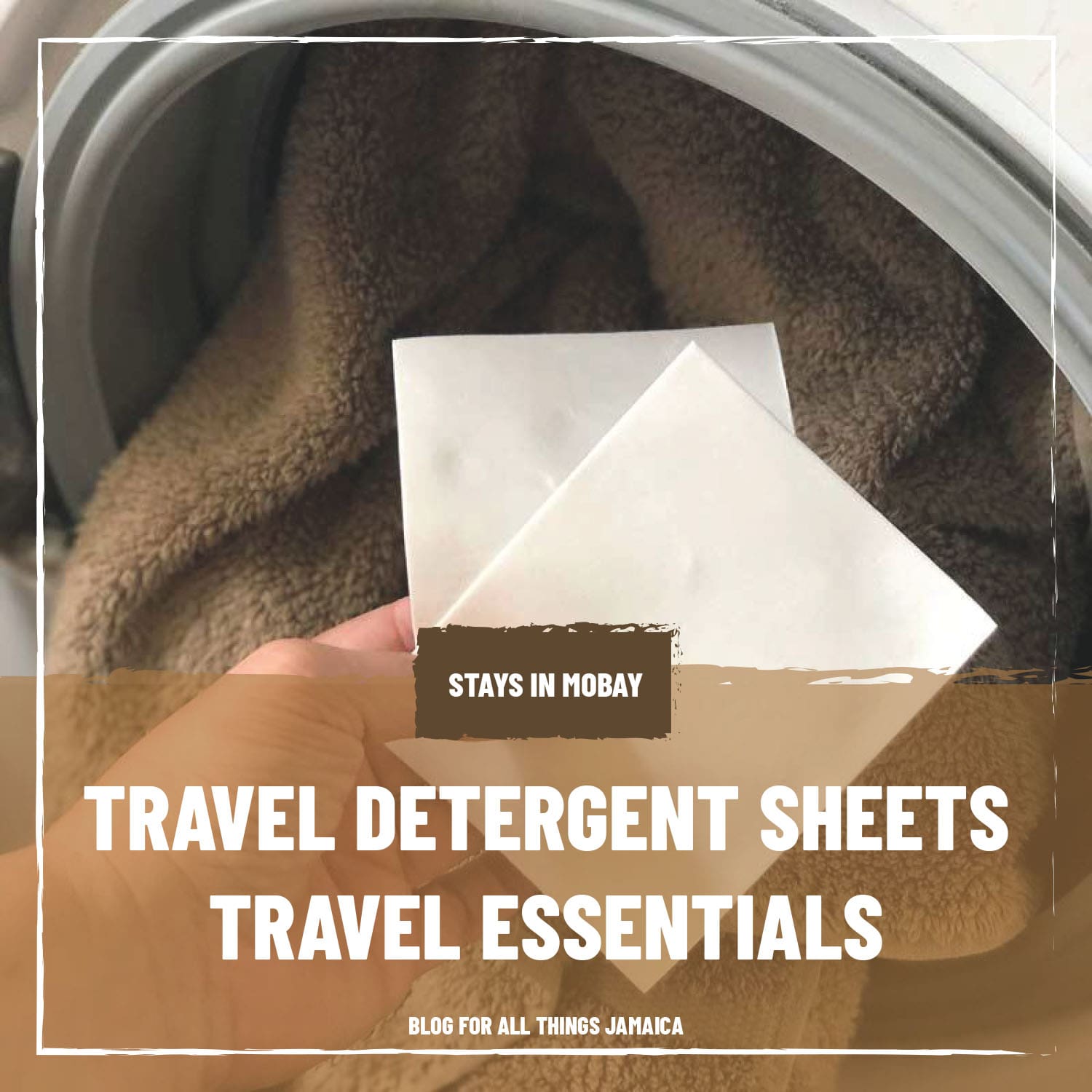 Travel Detergent Sheets